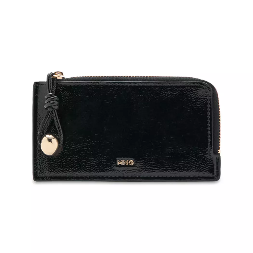 Mango - Kreditkartenetui, für Damen, Black, Größe ONESIZE