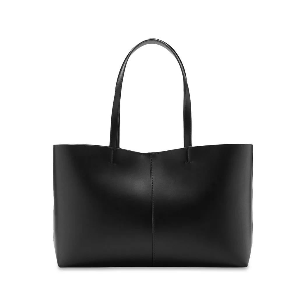 Mango - Shopping-Bag, für Damen, Black, Größe ONESIZE