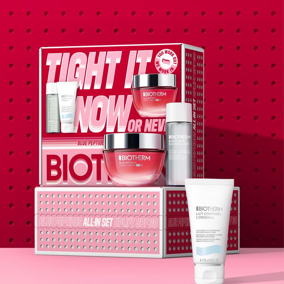 BIOTHERM   Blaues Peptides Uplift SPF30 Set 
