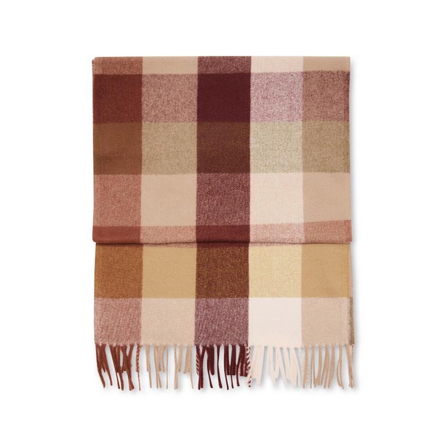 MANGO Amarilis Karierter Schal  