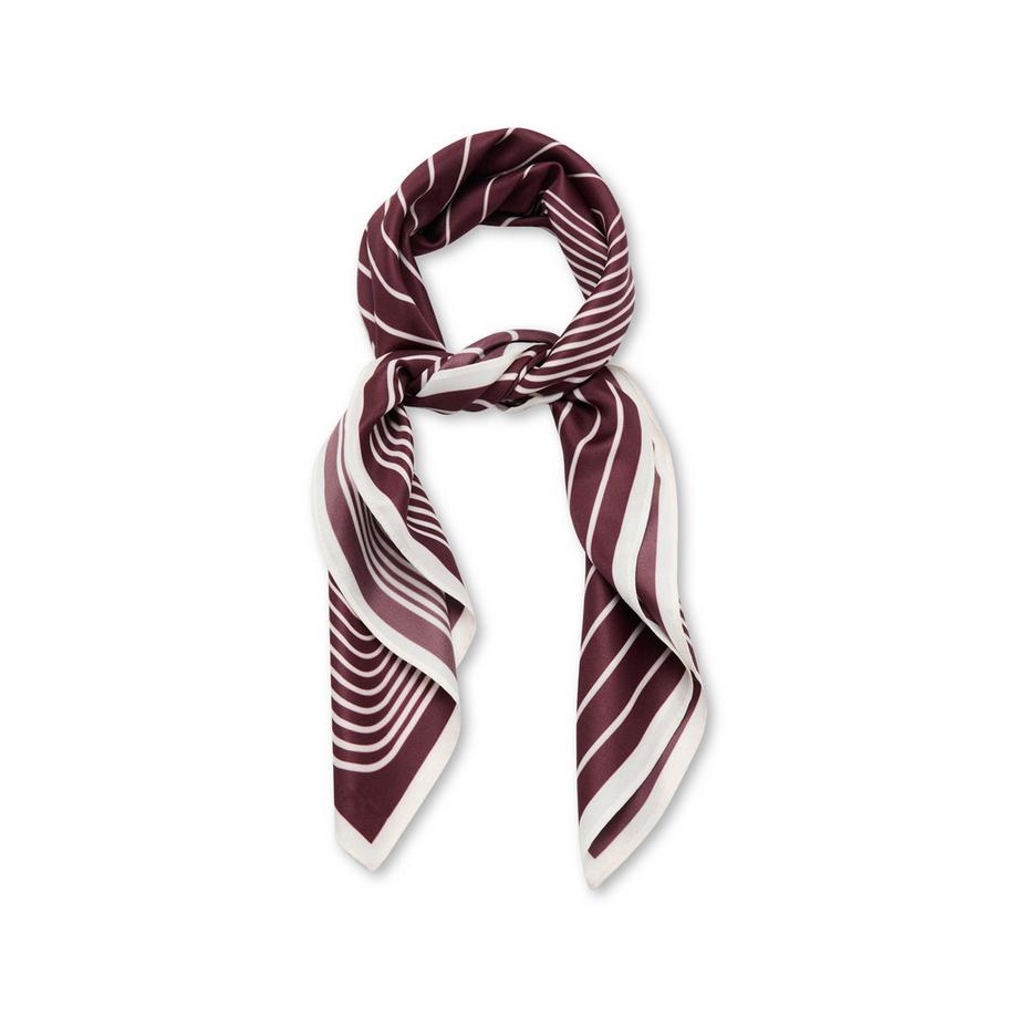 MANGO Nagoya Foulard Sciarpa con motivo geometrico  