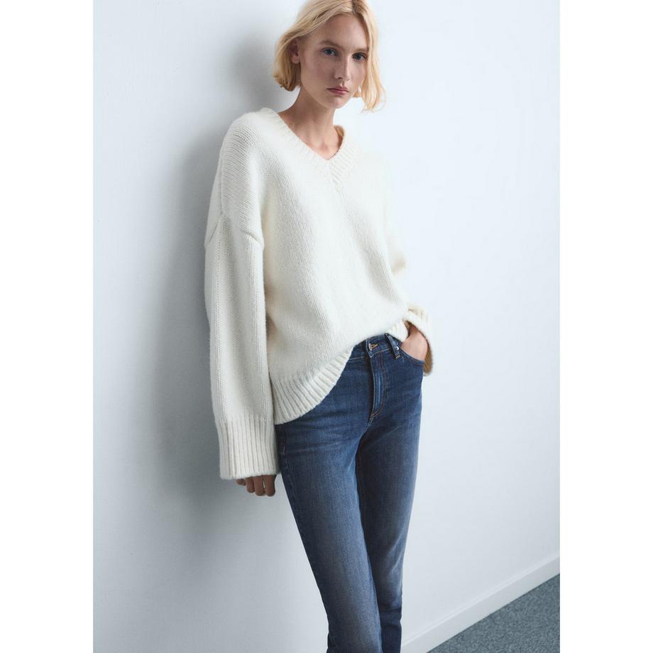 MANGO Newisa High Rise Slim Fit Knöchellange Jeans  