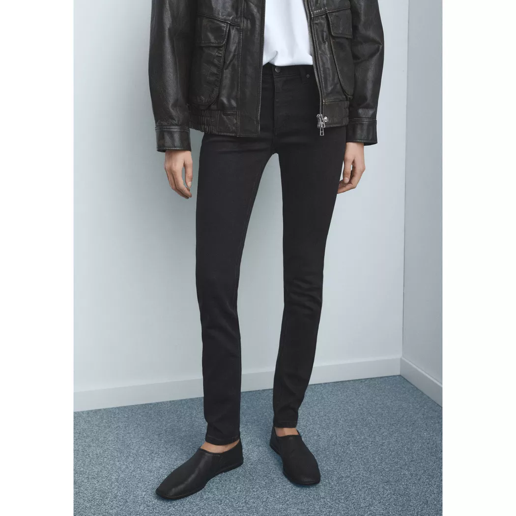 Mango - Jeans, für Damen, Black Stoned, Größe 40