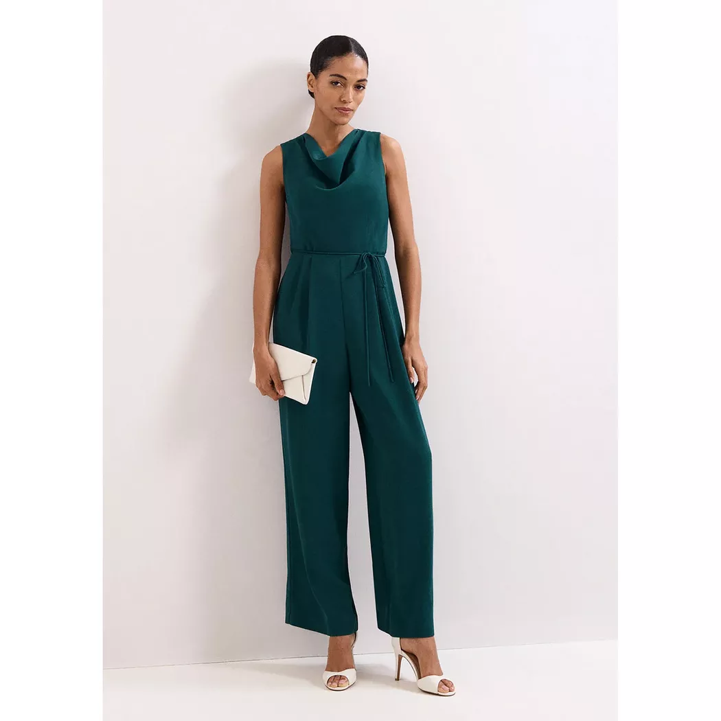 Phase Eight - Jumpsuit, für Damen, Türkisblau, Größe 36