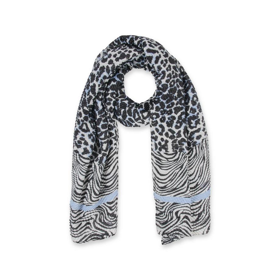 MORGAN Schal mit Animal-Print  