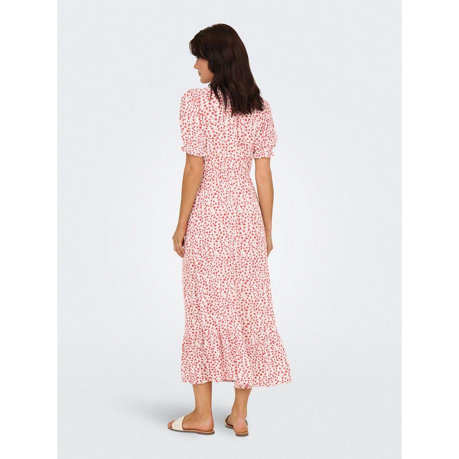 ONLY Gemustertes Midikleid  
