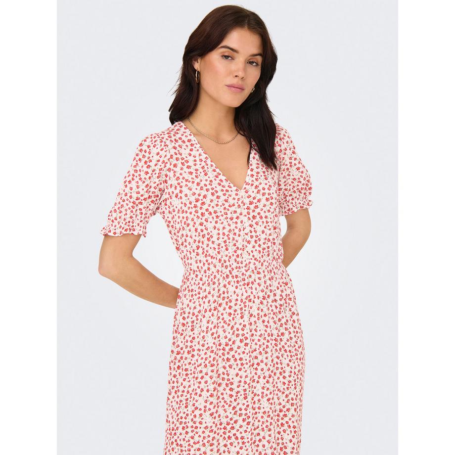 ONLY Gemustertes Midikleid  