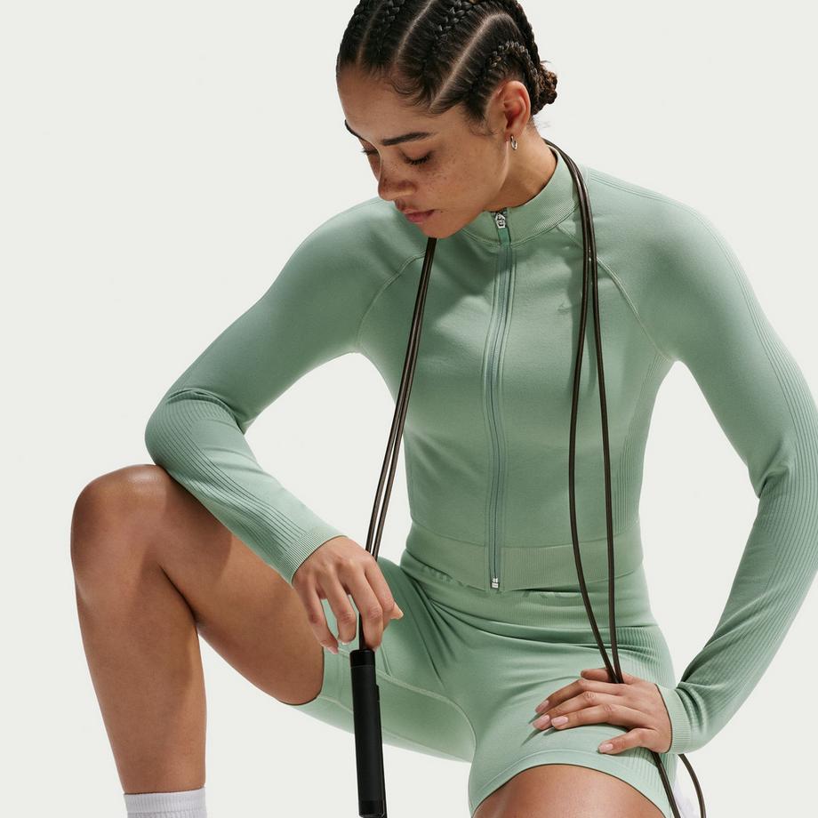 NIKE W NP DF SMLS FZ MIDLAYER Giacca 