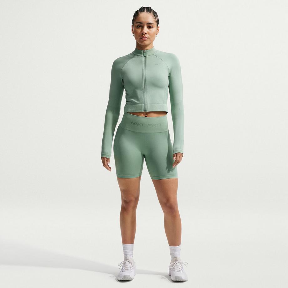 NIKE W NP DF SMLS FZ MIDLAYER Giacca 