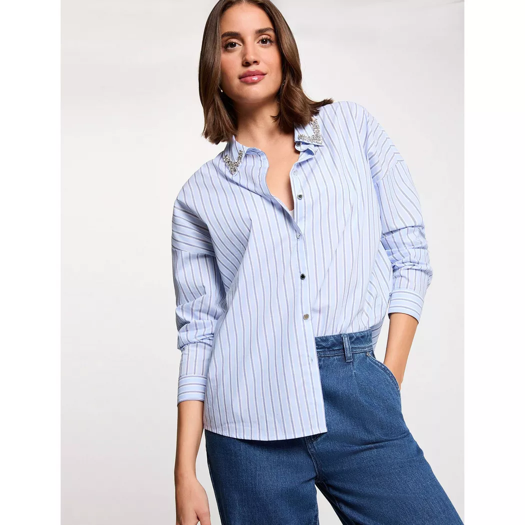 Morgan - Hemd, für Damen, Multicolor, Größe 34