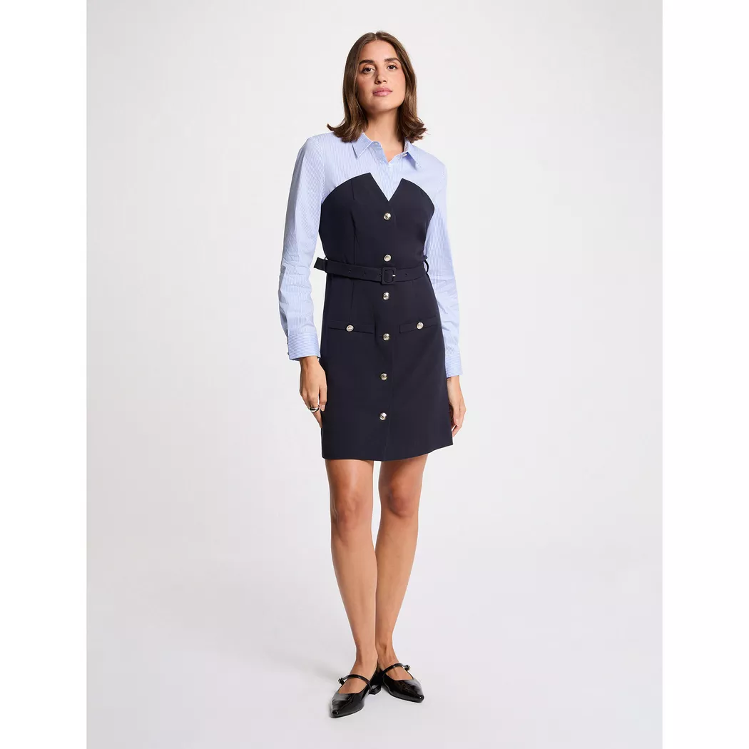 Morgan - Kleid, für Damen, Blau, Größe 38 5