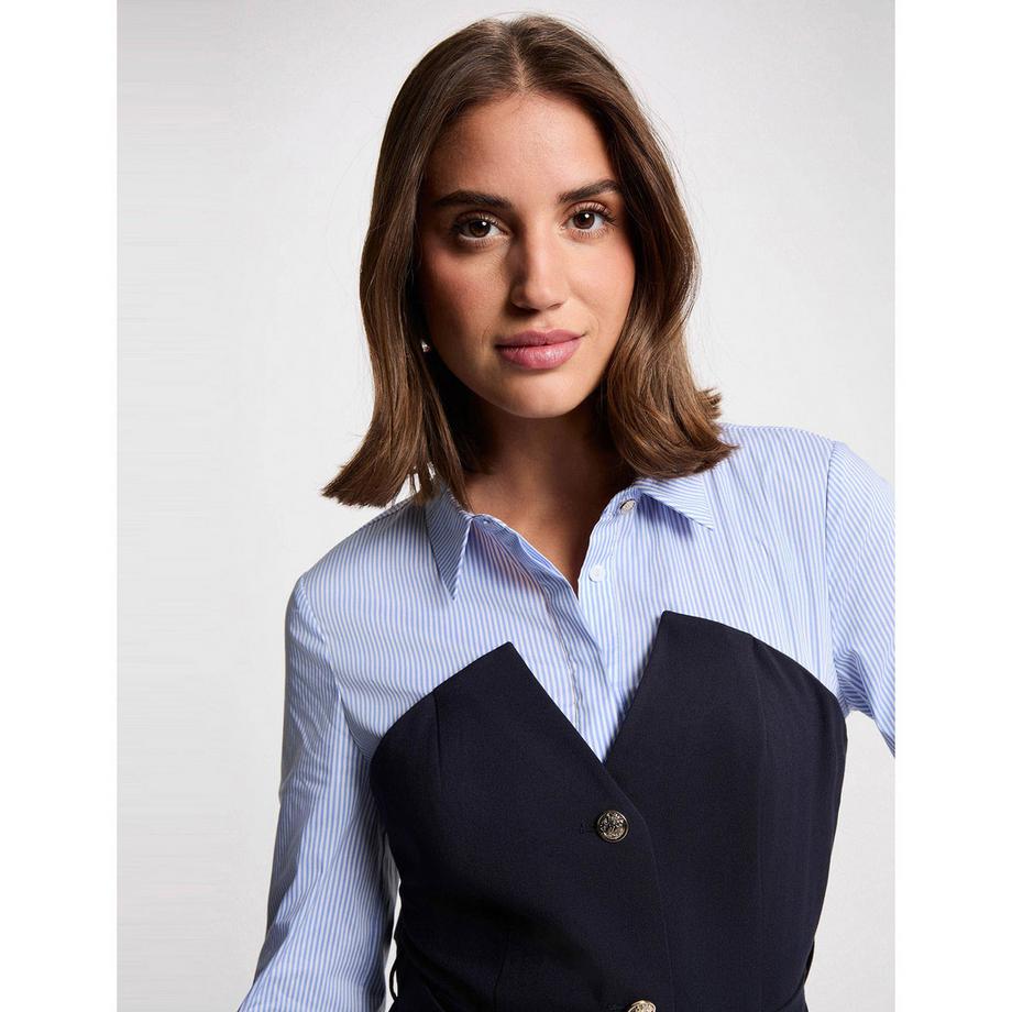 MORGAN Hemdblusenkleid mit Gürtel  