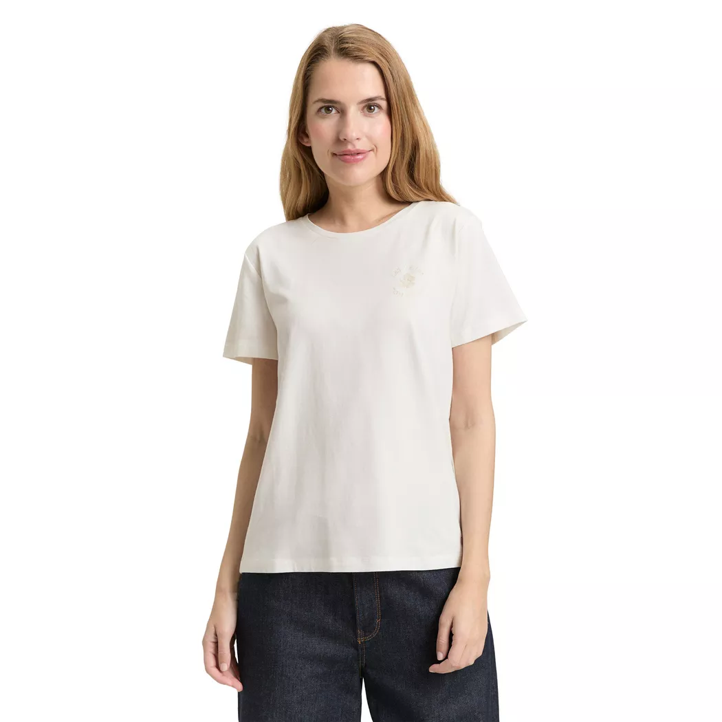 TOM TAILOR T-Shirt  weiss   M damen