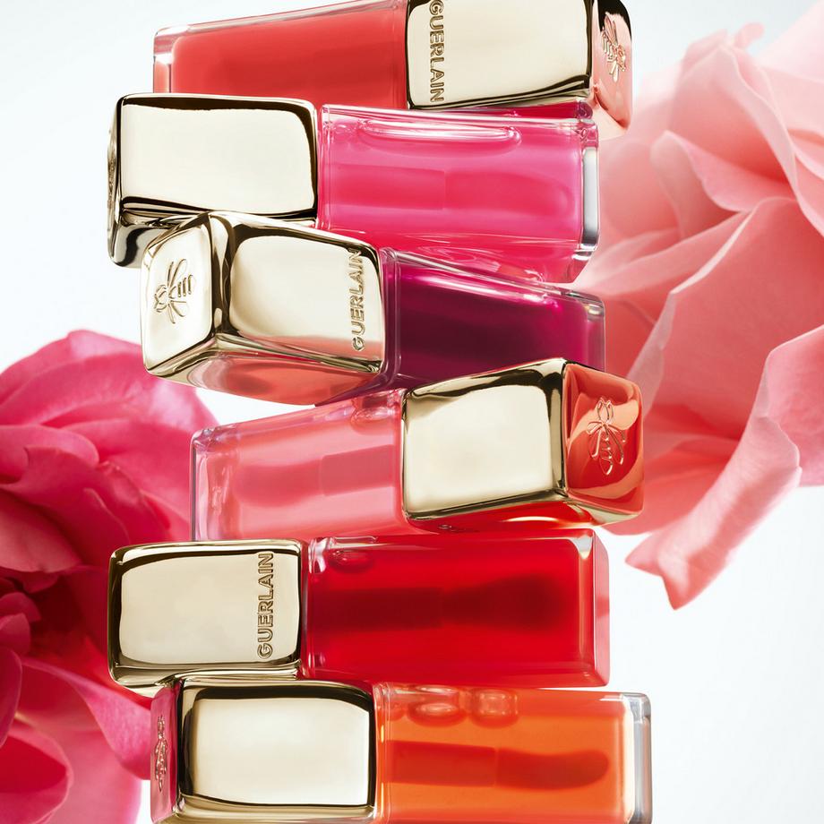 Guerlain KK BEE GLOW OIL KissKiss Bee Glow Oil Huile à lèvres teintée au miel 92% d'origine naturelle 