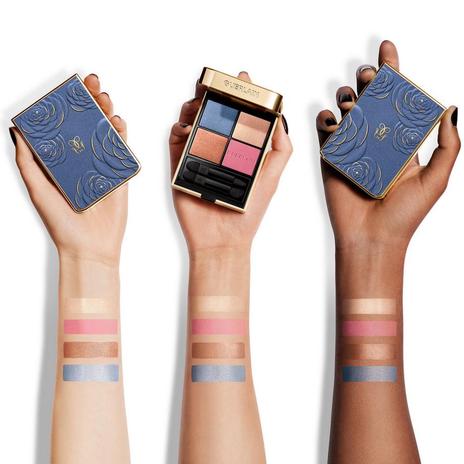 Guerlain  Ombres G Denim Blossom Eyeshadow quad - Limited Edition 