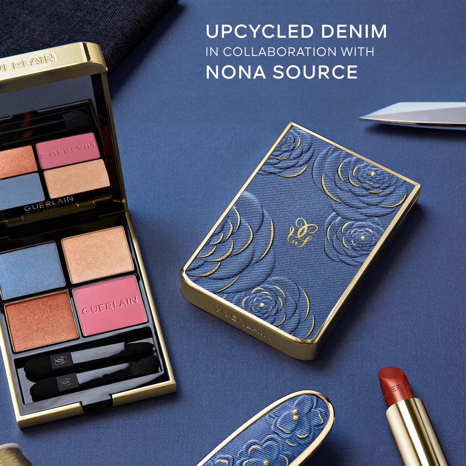 Guerlain  Ombres G Denim Blossom Eyeshadow quad - Limited Edition 