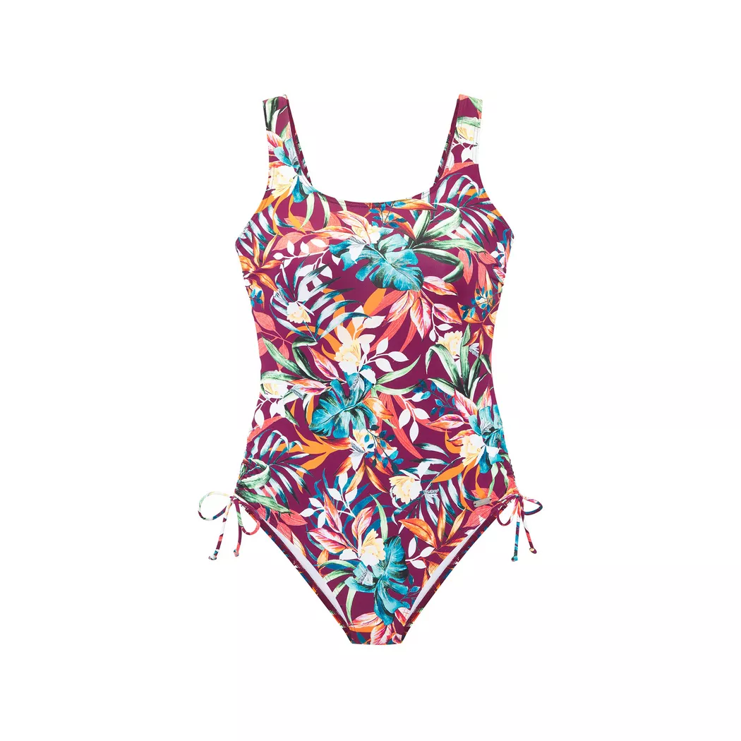 Venice Beach Maillot de bain femme rouge foncé   46C