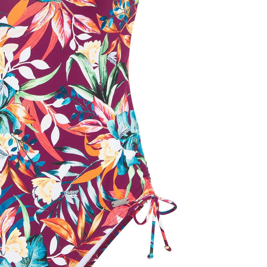 LASCANA Badeanzug mit Blumenmuster  