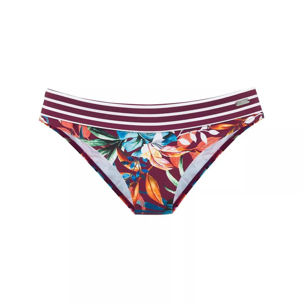 Venice Beach Bas de bikini femme rouge foncé   38