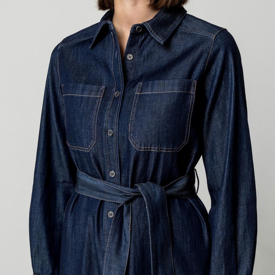 Manor Woman Jeans Hemdblusenkleid  