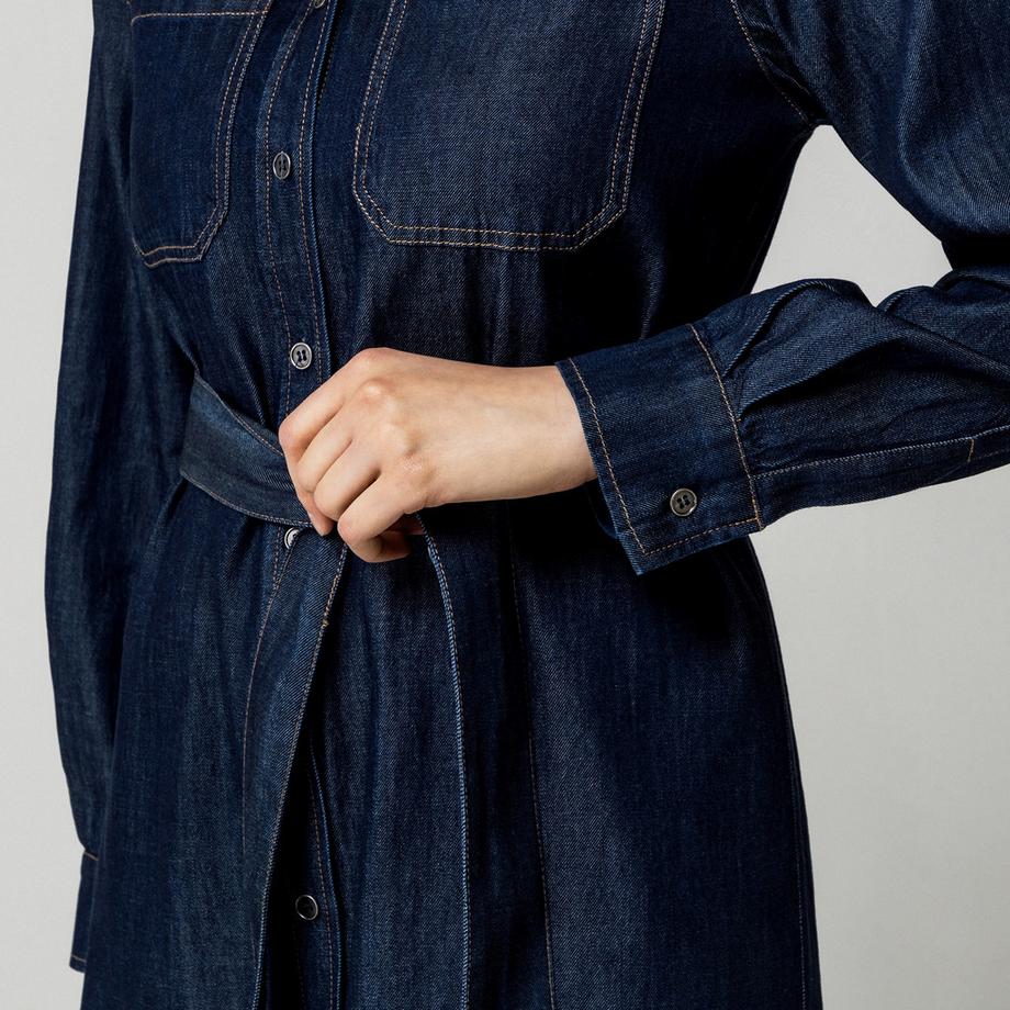 Manor Woman Jeans Hemdblusenkleid  