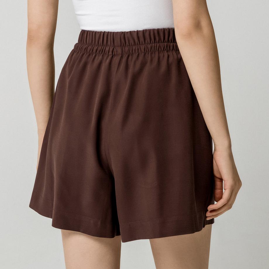 Manor Woman Short à taille élastique et cordon de serrage  