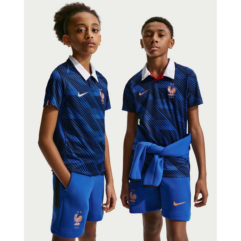 NIKE France 26 Home Kids Fussball Trikot 