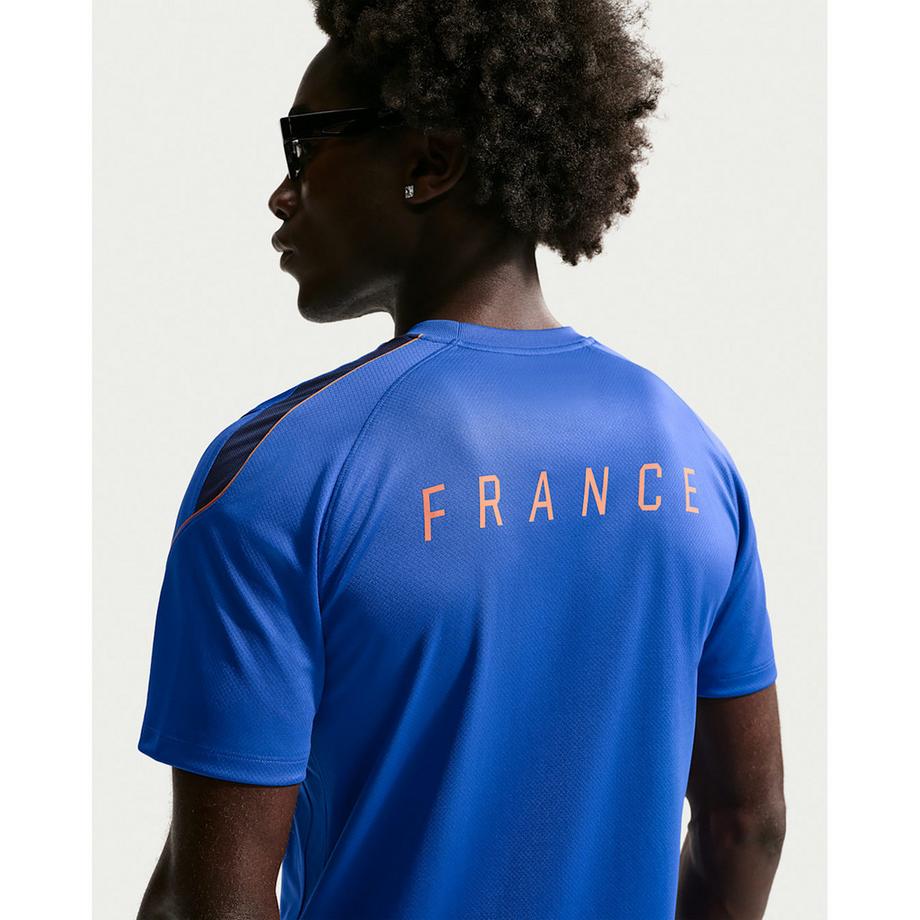 NIKE France 26 Home Fan Men Fussball Trikot 