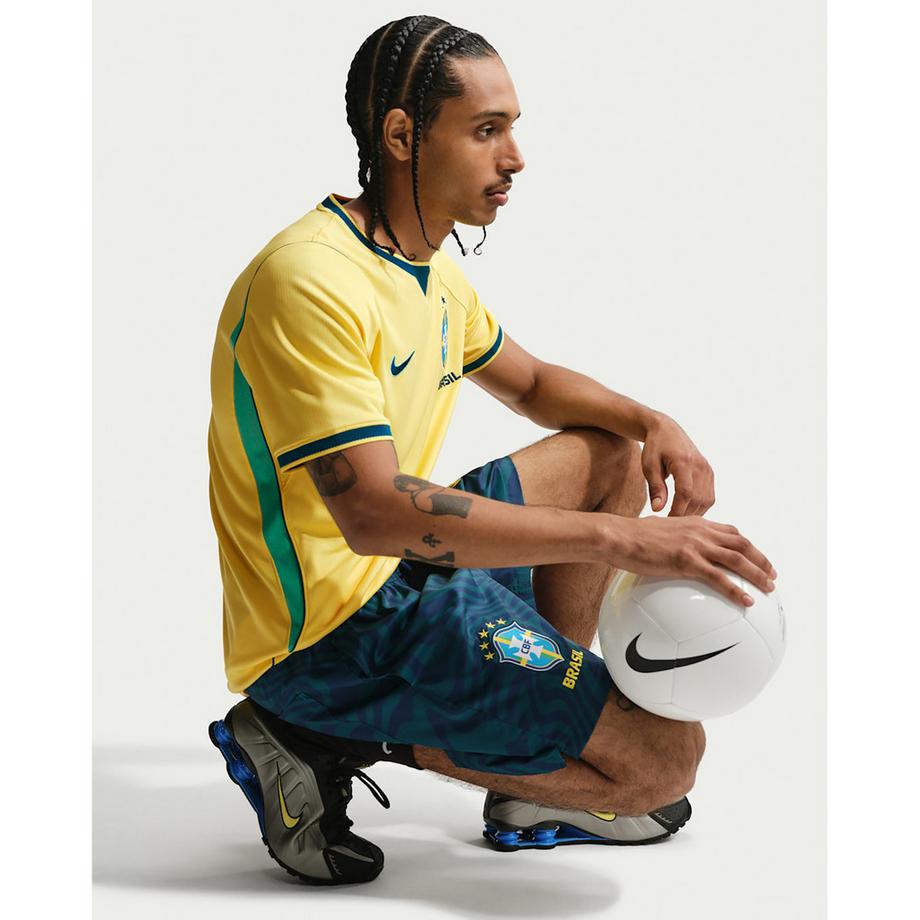 NIKE Brasil 26 Home Replica Men Maglietta da calciatore 