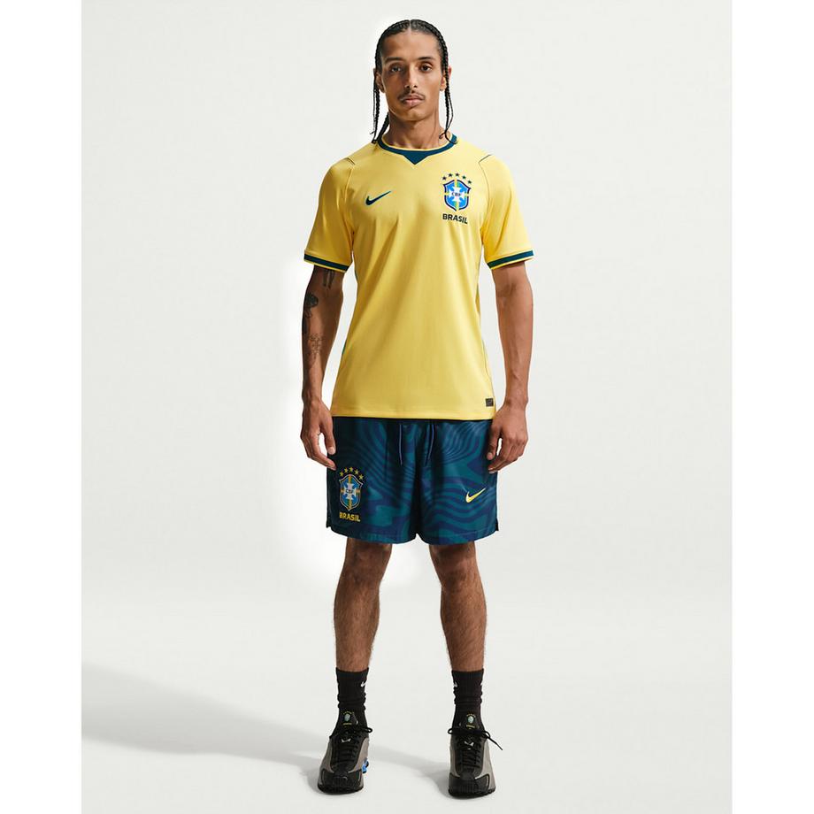NIKE Brasil 26 Home Replica Men Maglietta da calciatore 