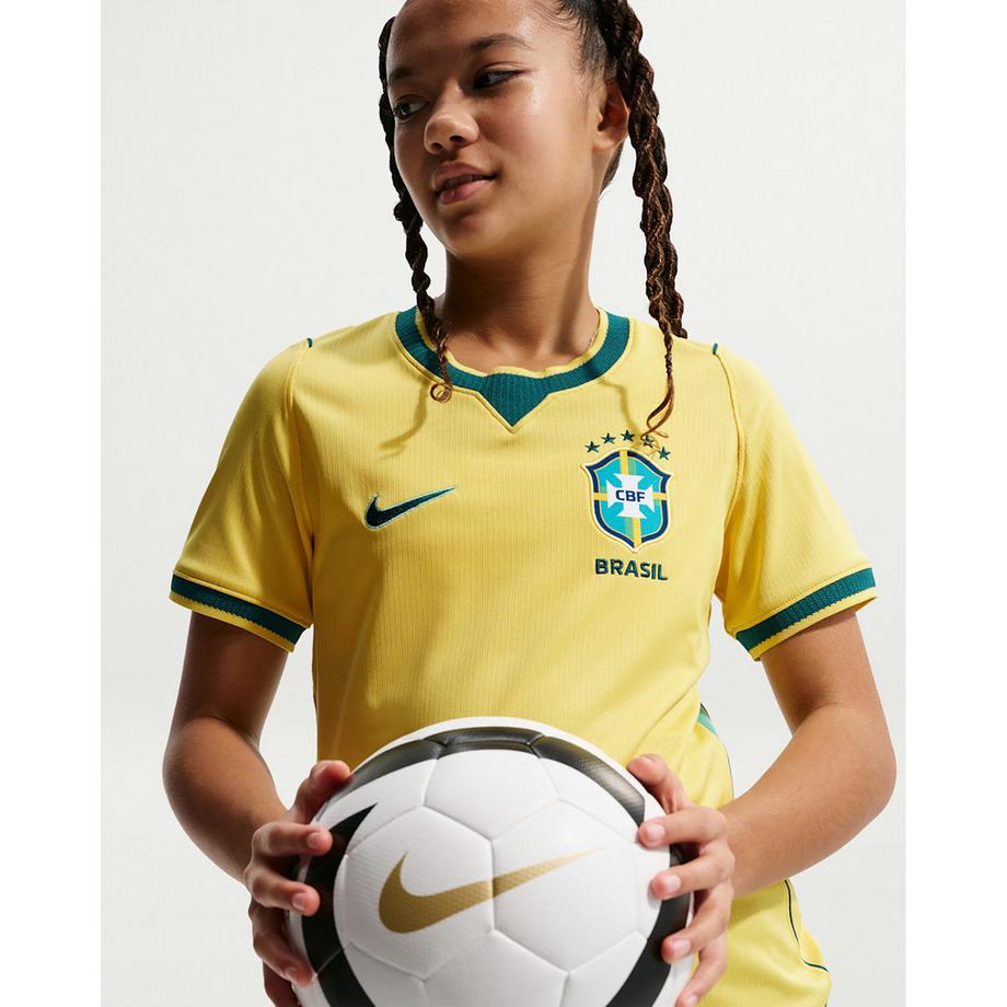 NIKE Brasil 26 Home Kids Maillot de foot 
