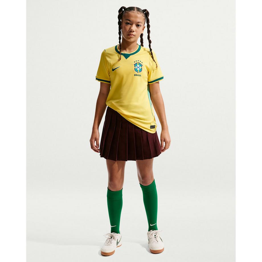 NIKE Brasil 26 Home Kids Maillot de foot 