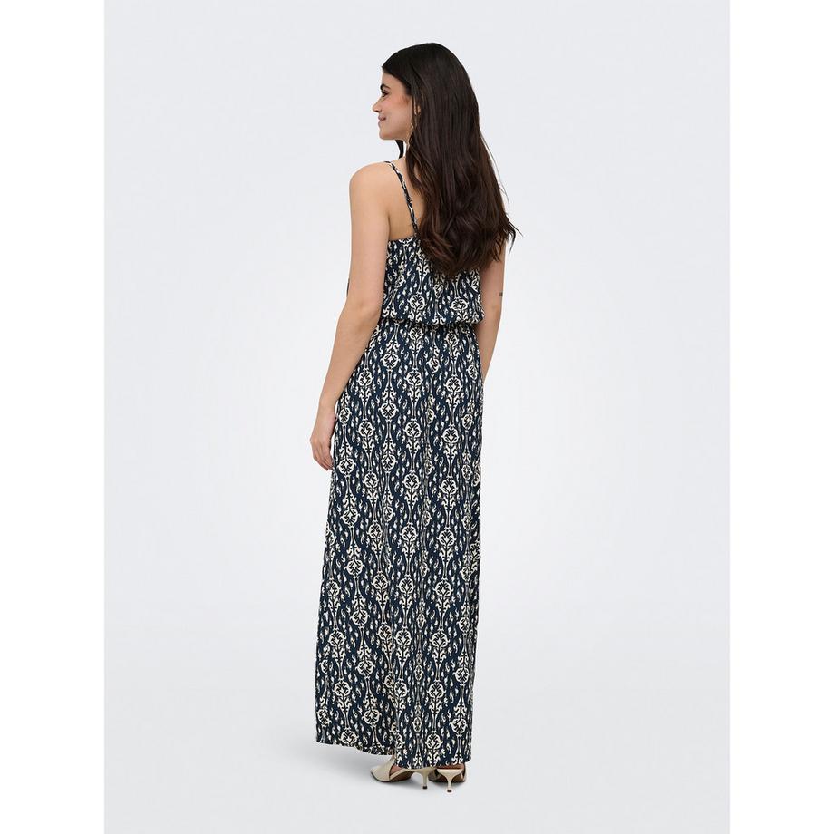 ONLY HANNOVER Ärmelloses Maxikleid mit Muster  