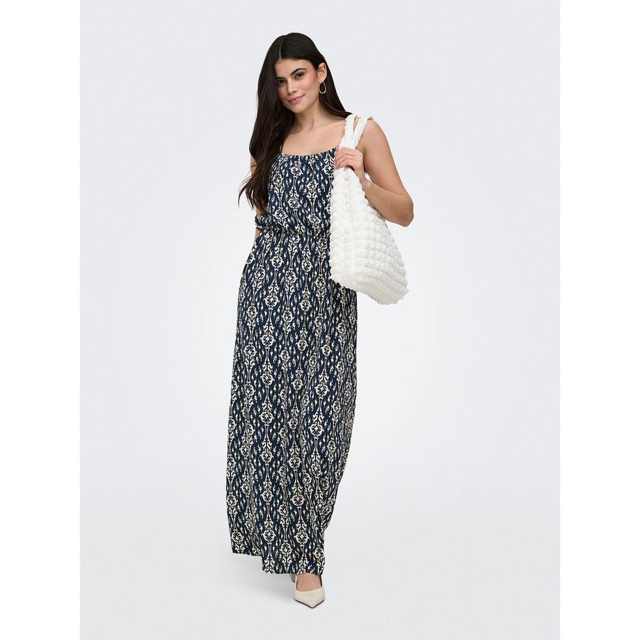 ONLY HANNOVER Ärmelloses Maxikleid mit Muster  