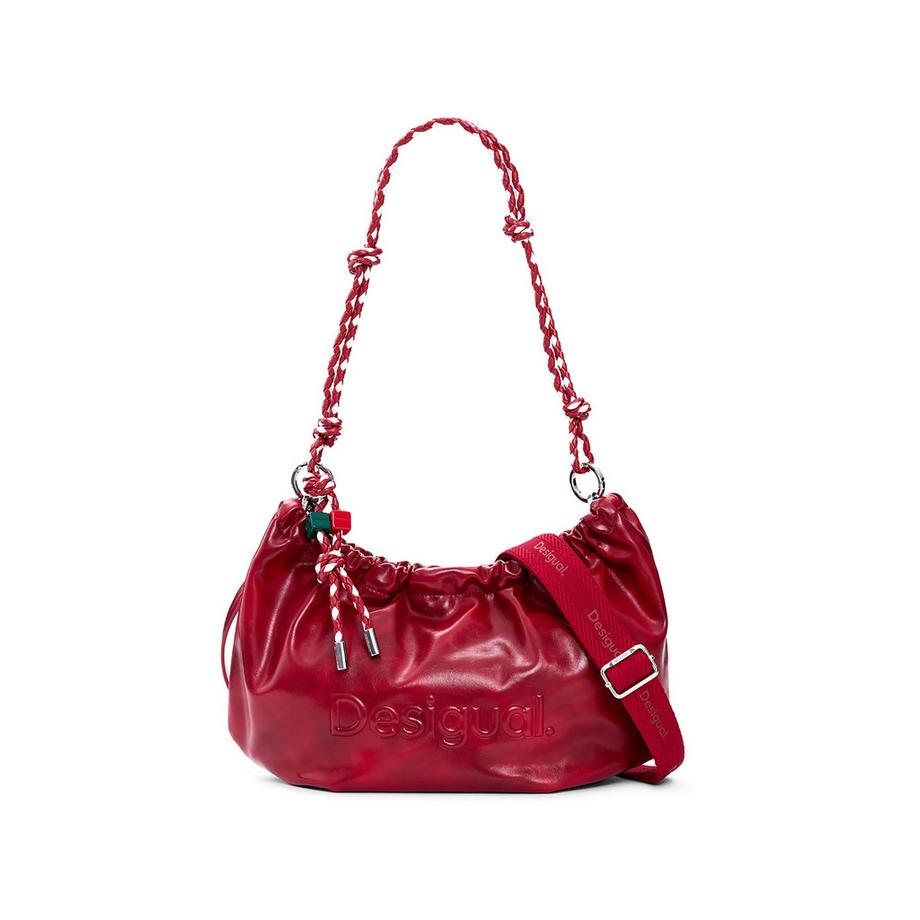 Desigual Borsa a Tracolla Arricciata  