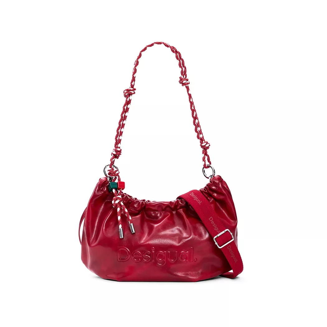 Sac Bandouliere Desigual BAG_HALF LOGO VENECIA 4.0 RED Rouge Unique femmes 4