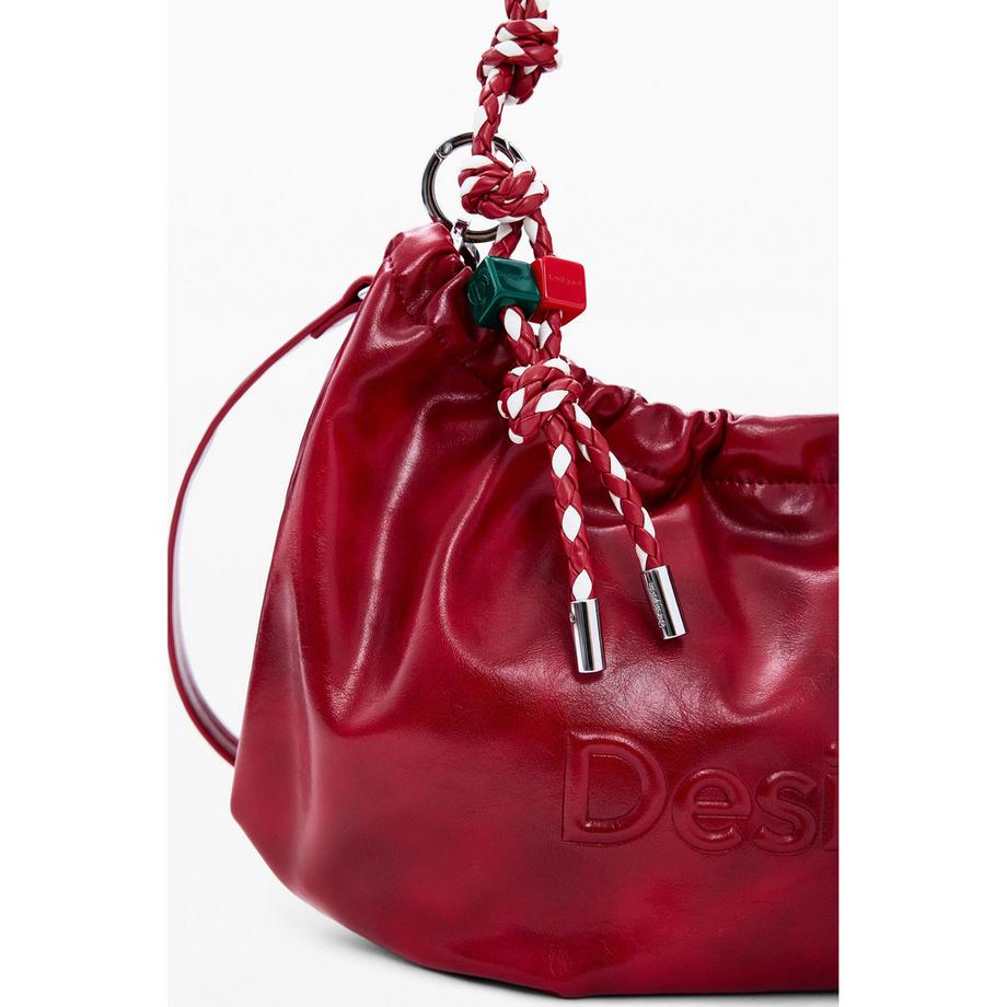 Desigual Borsa a Tracolla Arricciata  