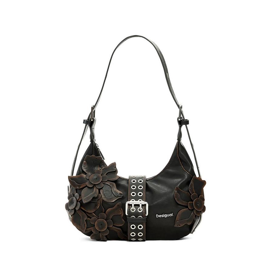 Desigual Borsa a tracolla con dettagli floreali  