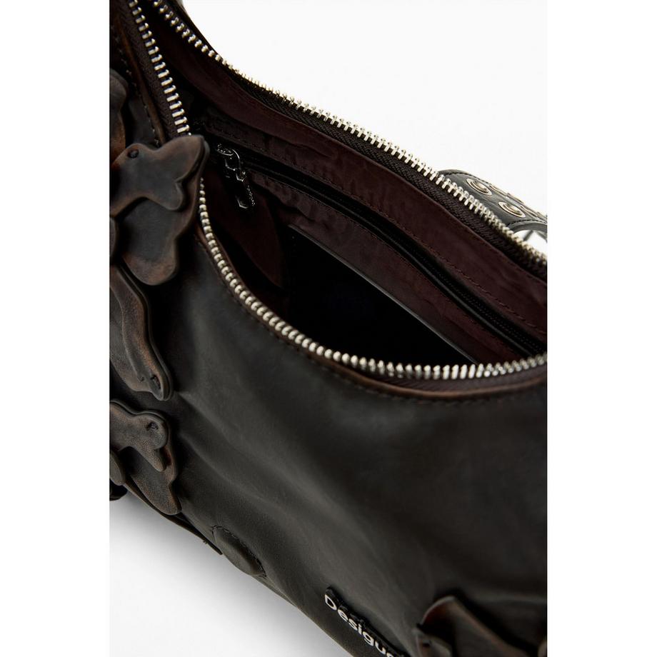 Desigual Borsa a tracolla con dettagli floreali  