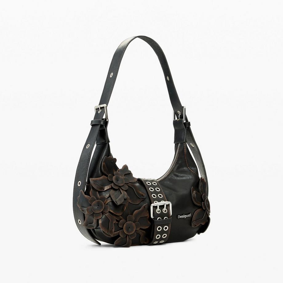 Desigual Borsa a tracolla con dettagli floreali  