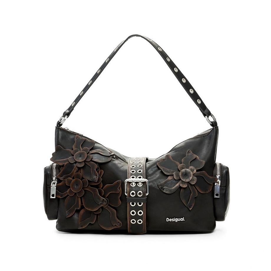 Desigual Umhängetasche mit floralen Details  
