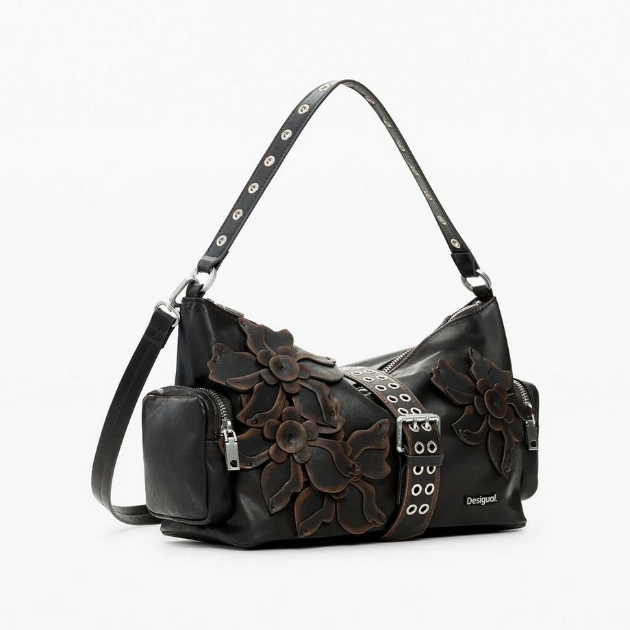 Desigual Umhängetasche mit floralen Details  