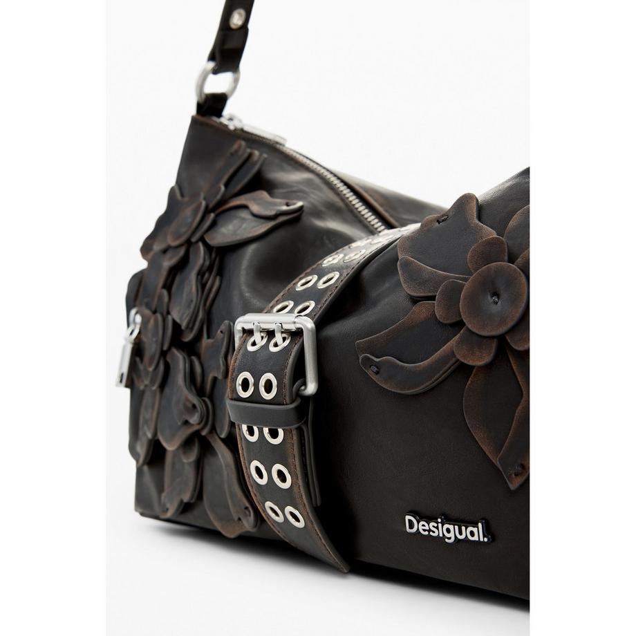 Desigual Umhängetasche mit floralen Details  