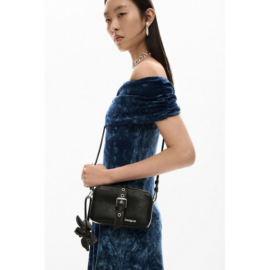 Desigual Portafoglio con ciondolo a fiore  