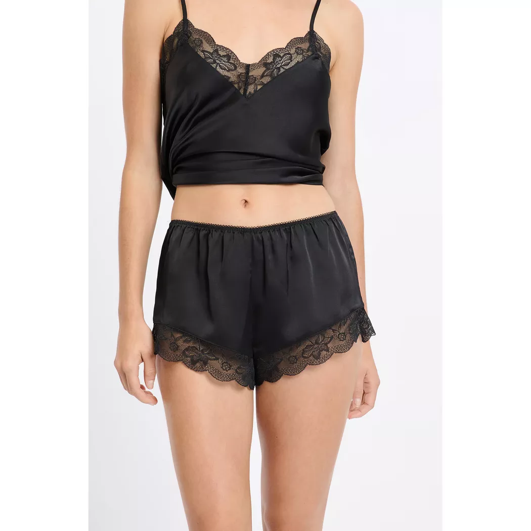 Etam - Pyjamashorts, für Damen, Schwarz, Größe S 2
