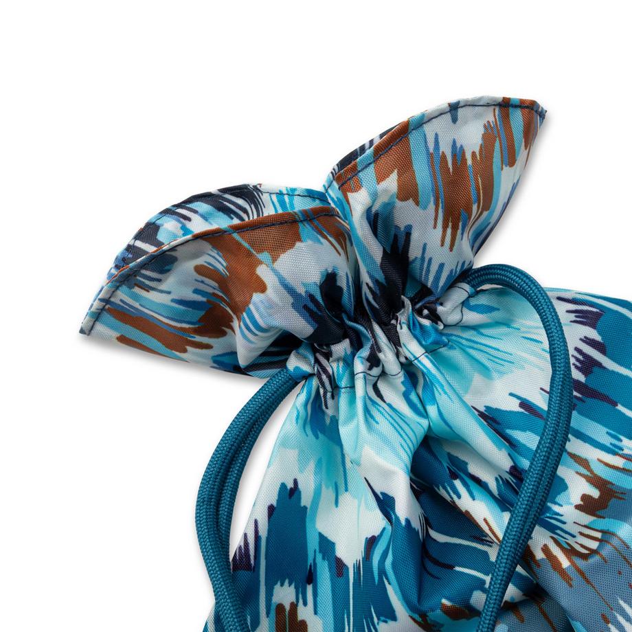 Wickelfisch Chevron Aqua BikiniBag impermeabile 