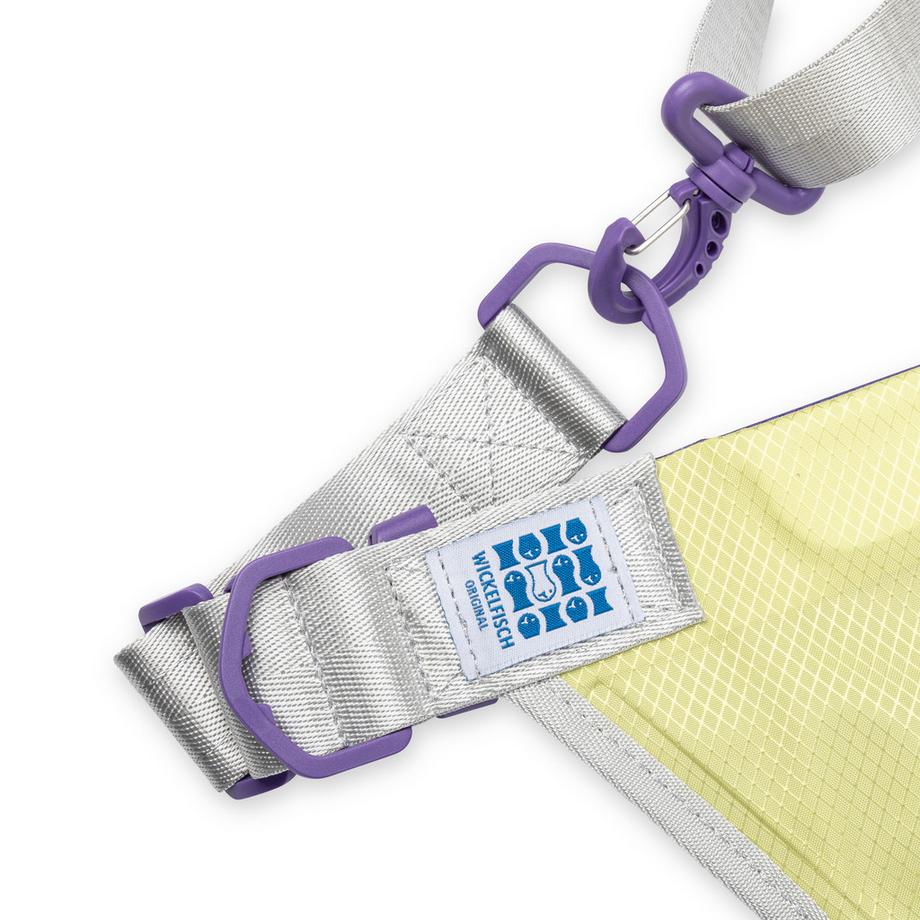 Wickelfisch Gross, Ametrin, FlipFlop gelb/Pflaume Sac a nager étanche 