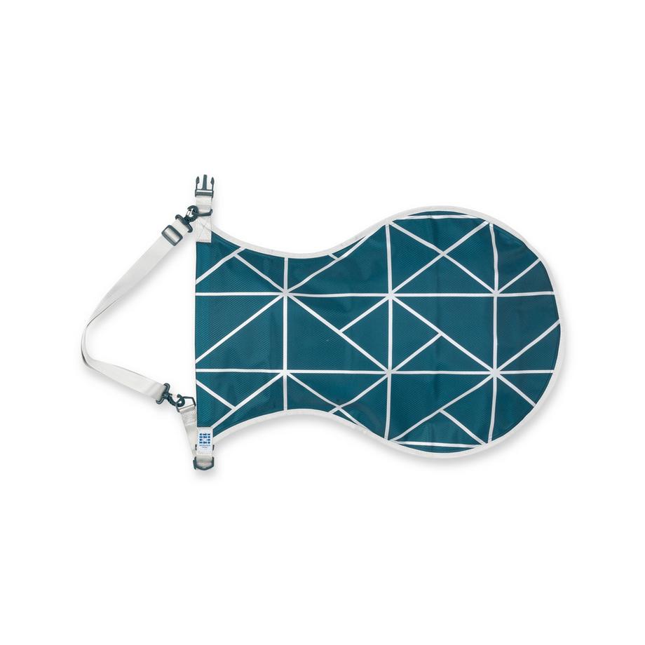 Wickelfisch Mittel, Saphir, FlipFlop teal/silber Sac a nager étanche 
