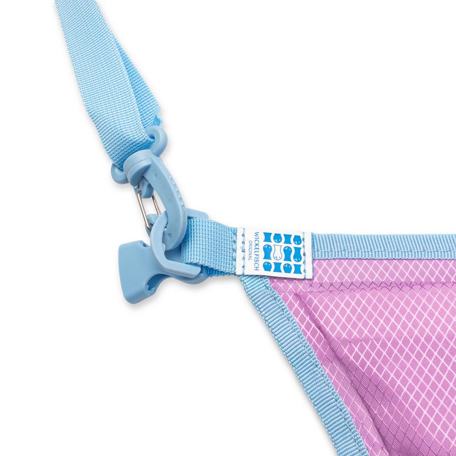 Wickelfisch Klein, FlipFlop Mint / Lilac Borsa per nuoto, impermeabile 