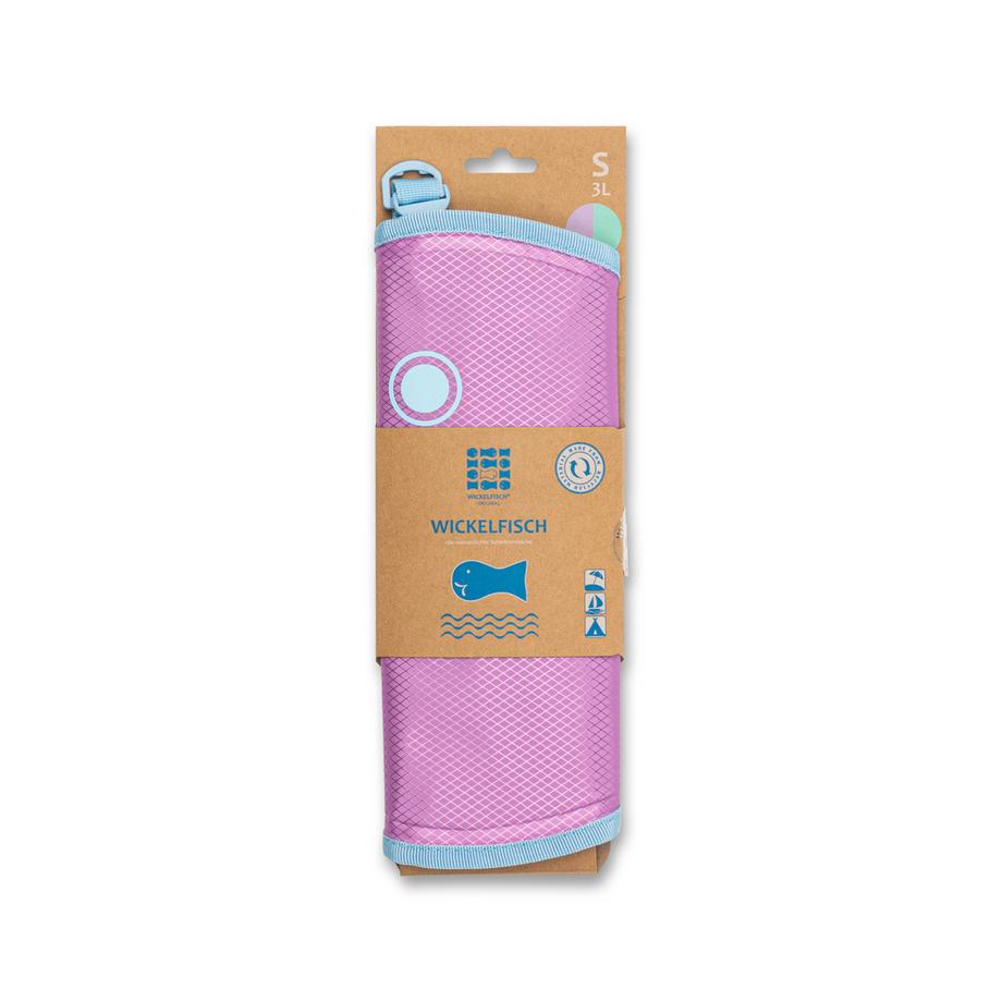 Wickelfisch Klein, FlipFlop Mint / Lilac Borsa per nuoto, impermeabile 